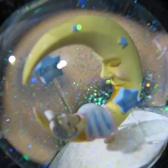 SPINS Lenox Reed Barton Sweet Dream Musical Globe Love Nursery Twinkle Twinkle - Picture 12 of 13